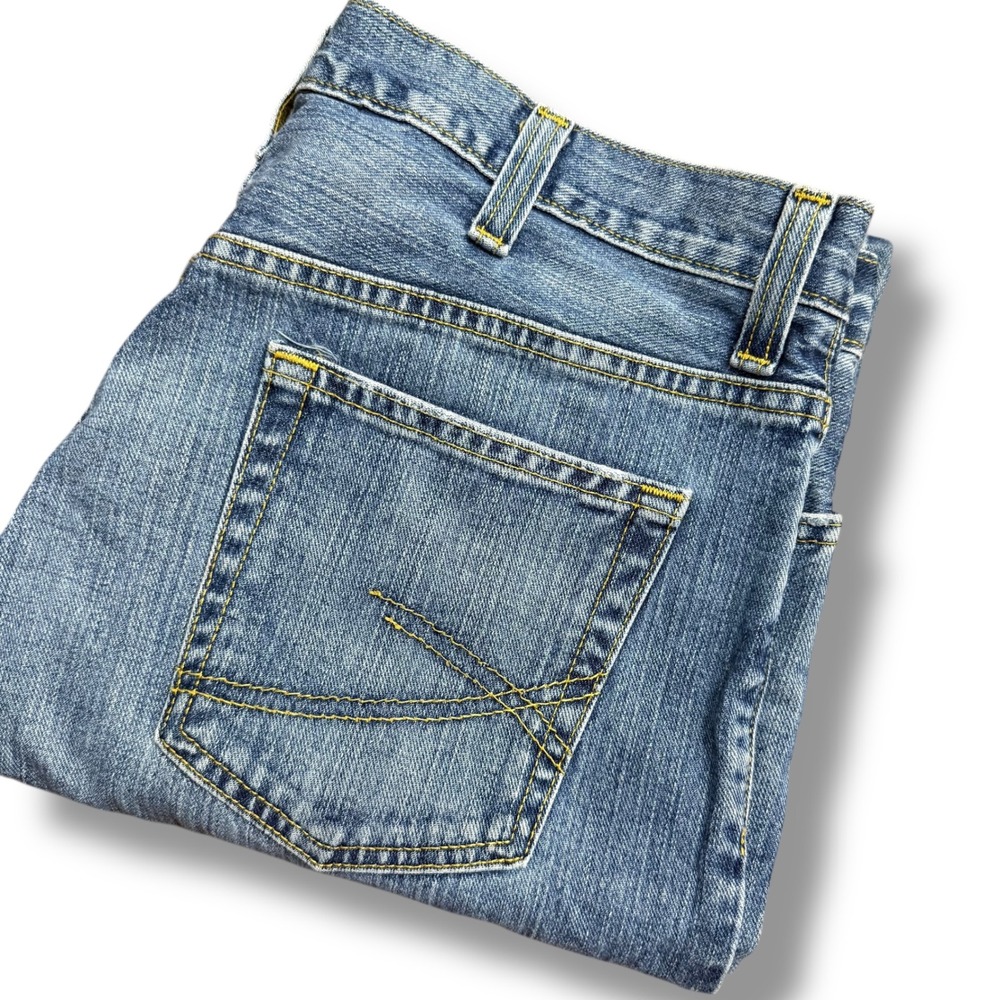 Roebuck & Co. Slim Straight Jeans Mens‎ 36x34 Blue Denim Classic Casual